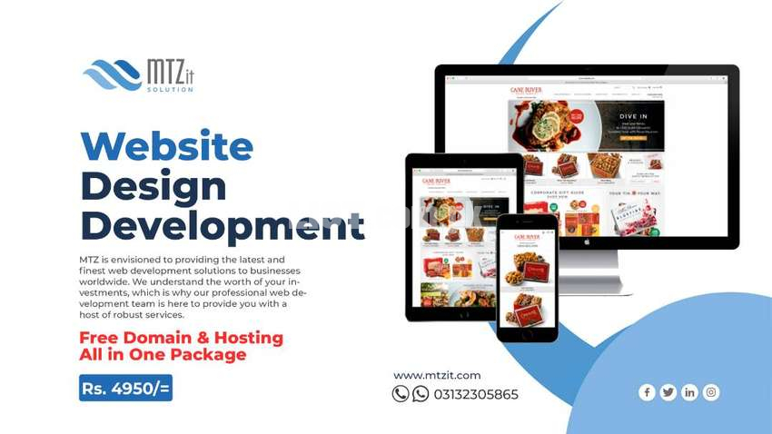Website, Mobile App, and  Software Design & Development Low Cost