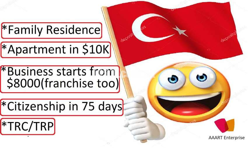 Turkey Business setup. Property TRP/TRC Residency, Citizenship Program