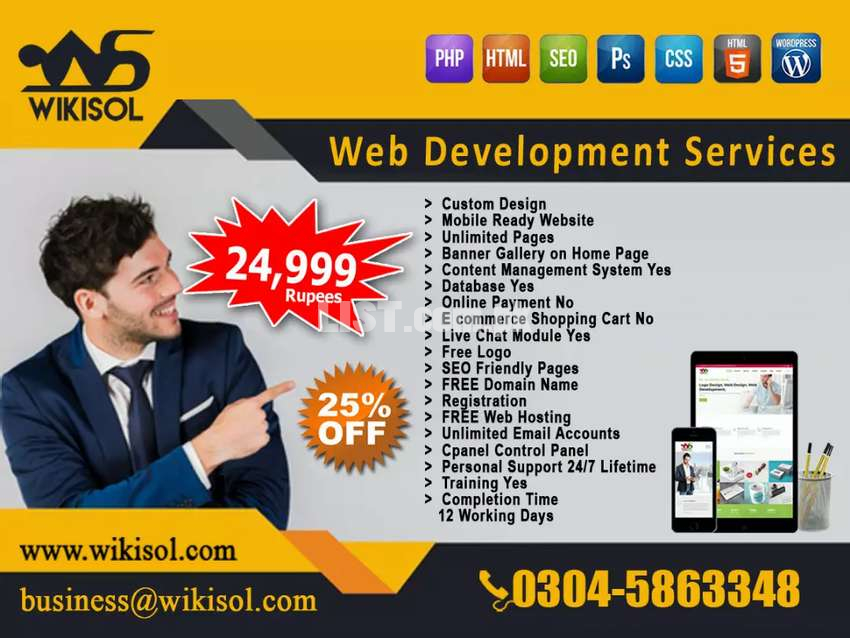 Website Development - Web Design - Web Hosting - SEO Services