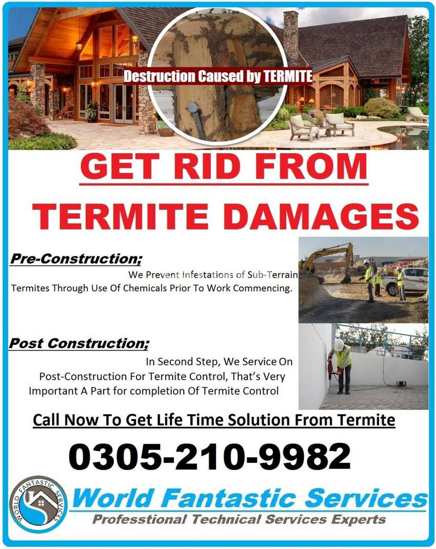 Termite Fumigation (Deemak Control Service) & other Pest Control Servi