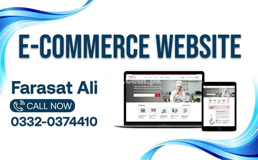 eCommerce website / Website design / Web development / Online shopping