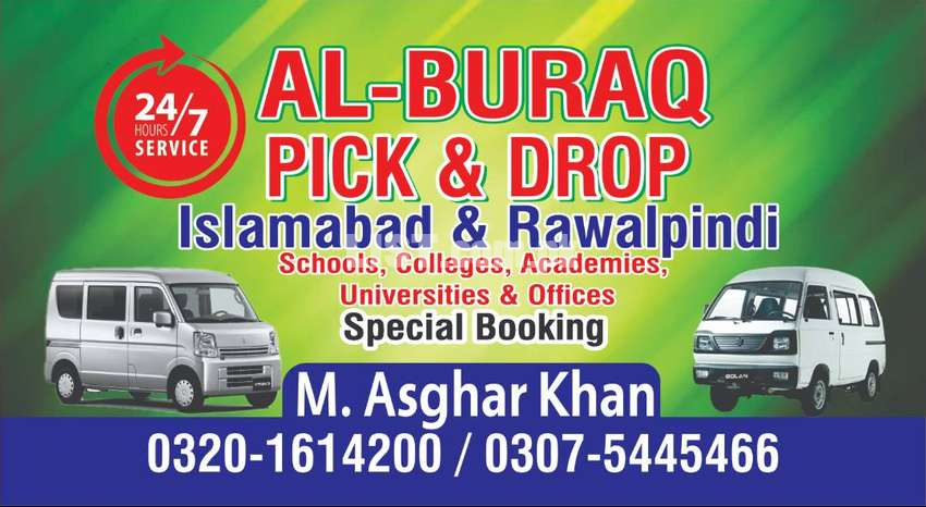 Pick & drop service Islamabad