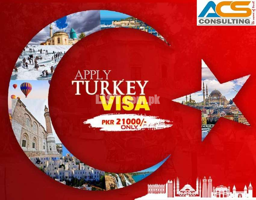 Istanbul, Antalya,Pamukkale & Bursa Visit Visa