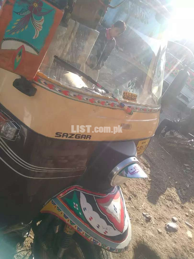 Sazgar auto rickshaw