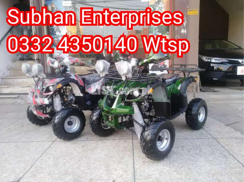 Brand New Box Packed Atv Quad 4 Wheels Bike Deliver In All Pakistan