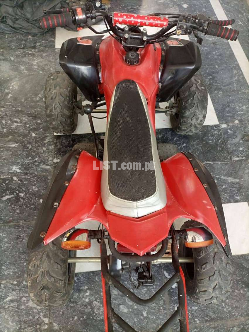 Fresh condition 4-Wheel Red ATV Bike-110 cc
