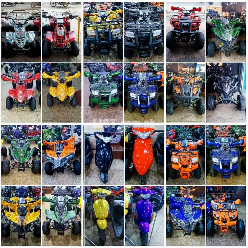Adult youngster and kids size Quad ATV BIKE for sell at Abdullah shop