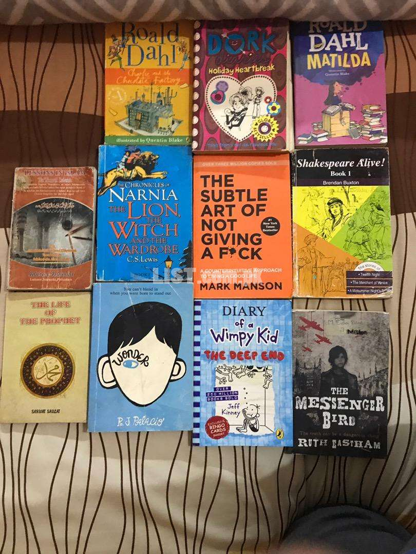 11 Books and Novels for Sale