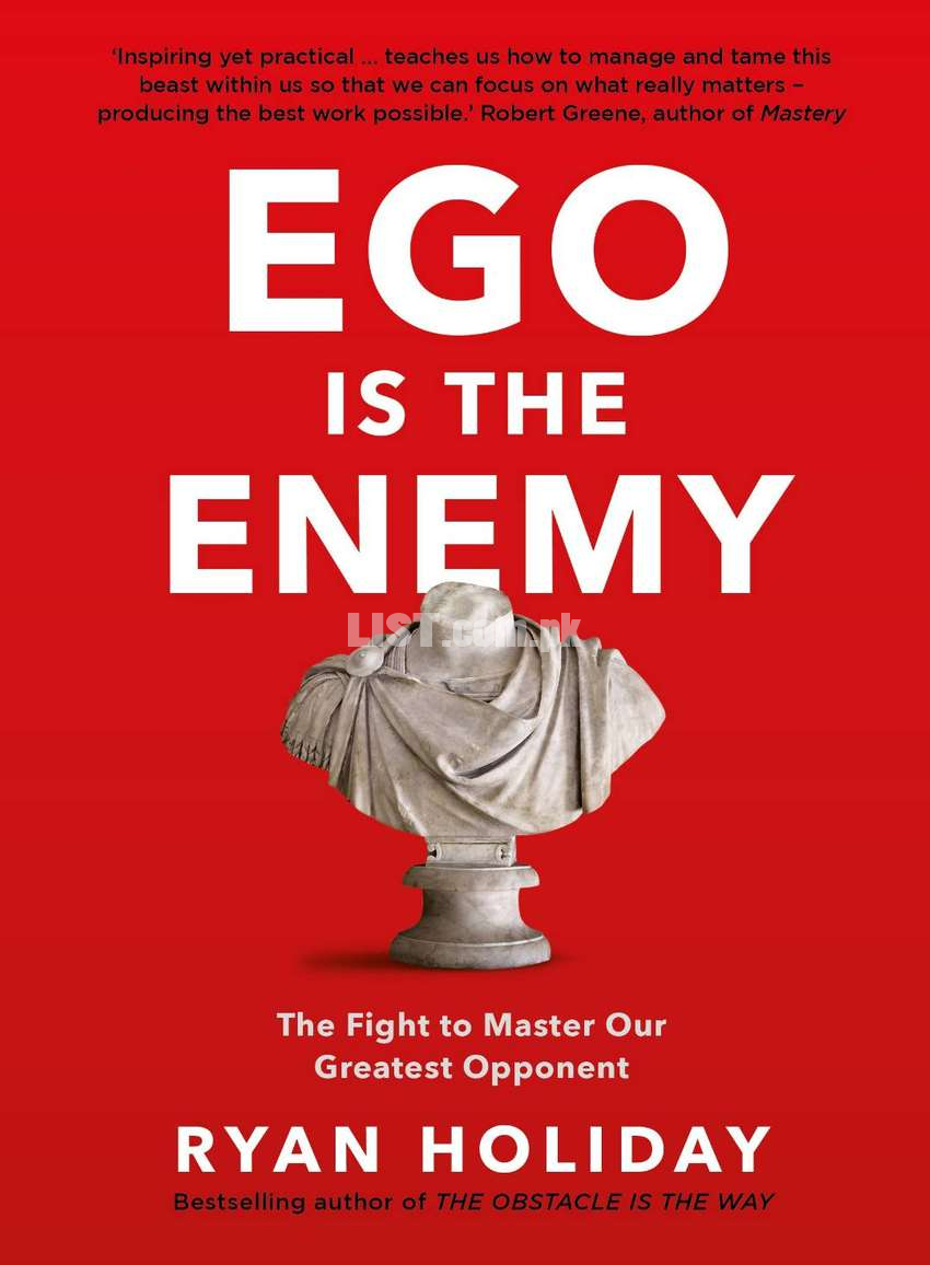 < Title > Ego Is the Enemy by Ryan Holiday