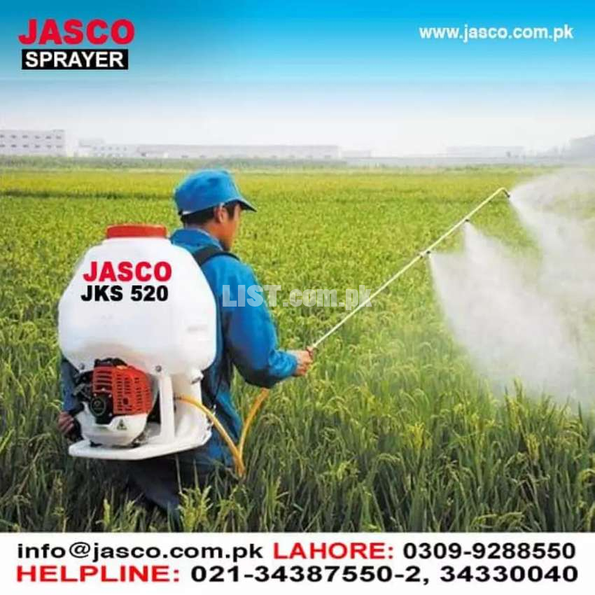 JASCO  KNAPSACK Spray JKS 520 engine Insecticide bacteria 25 liter NEW