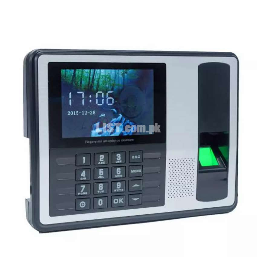 Biometric time attendance machine with software model M7