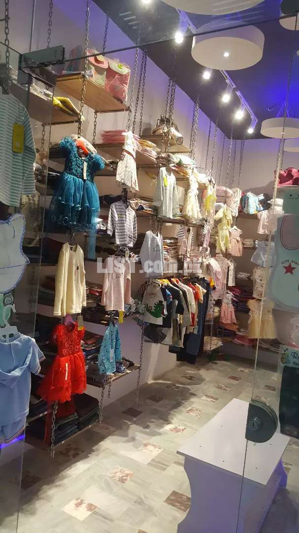 Baby garments shop for sale