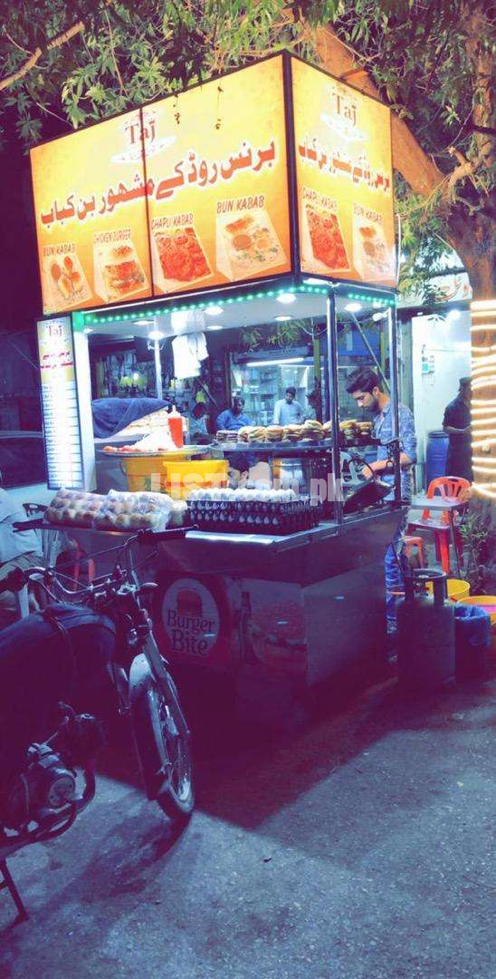 Bun kabab Stall/ Counter for sale