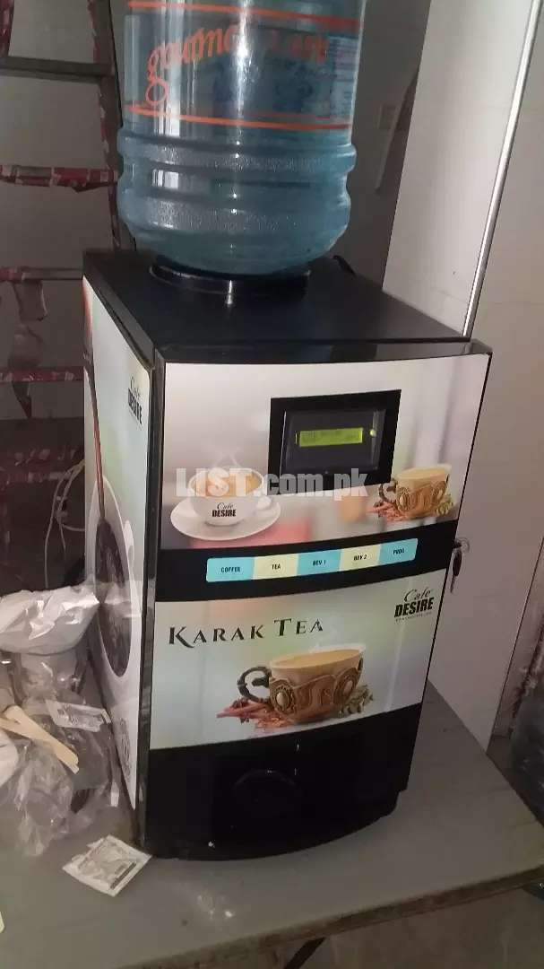 Coffee and tea machine for sell in working
