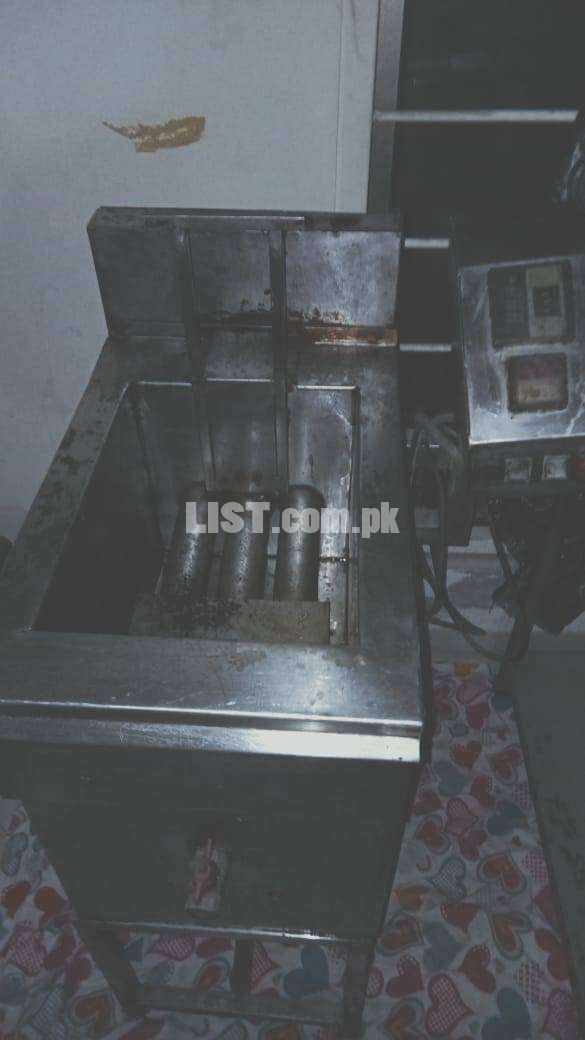 Hot Pallate and Fryer for sale