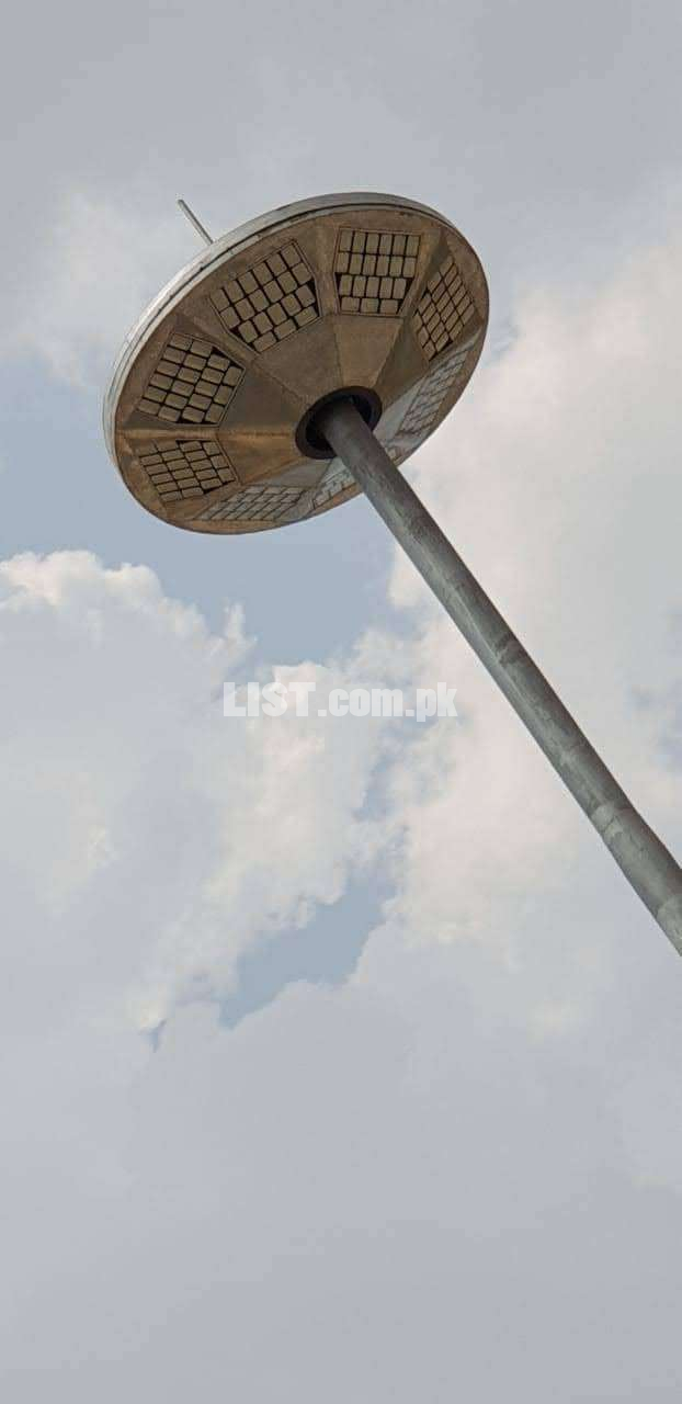 Pakistan Flag Pole ,High Mast poles ,Stadiums poles,Solar led lights