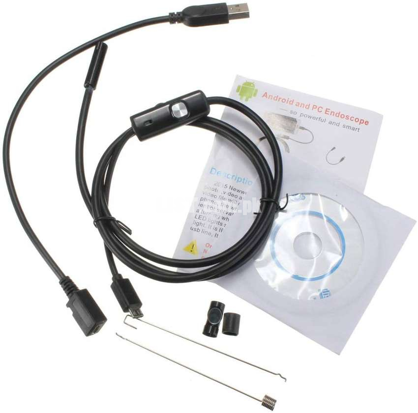 Endoscope Camera 2 meter for Android Smartphone 6 LED 7mm Lens