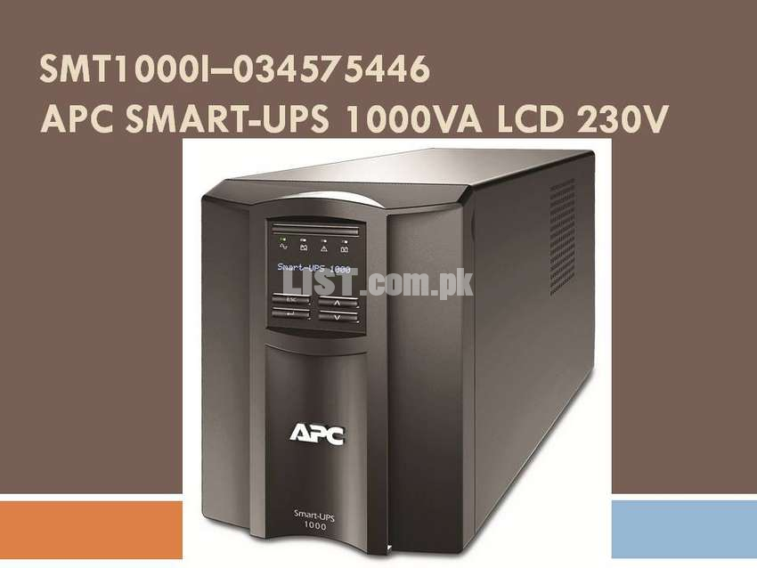 SMT1000I APC Smart-UPS 1000VA LCD 230V