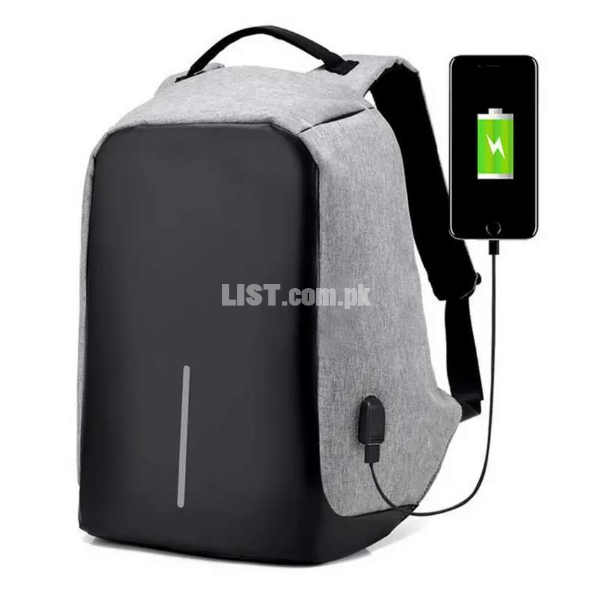 Anti Theft Laptop Travel Bag USB Charging Port Men and Women