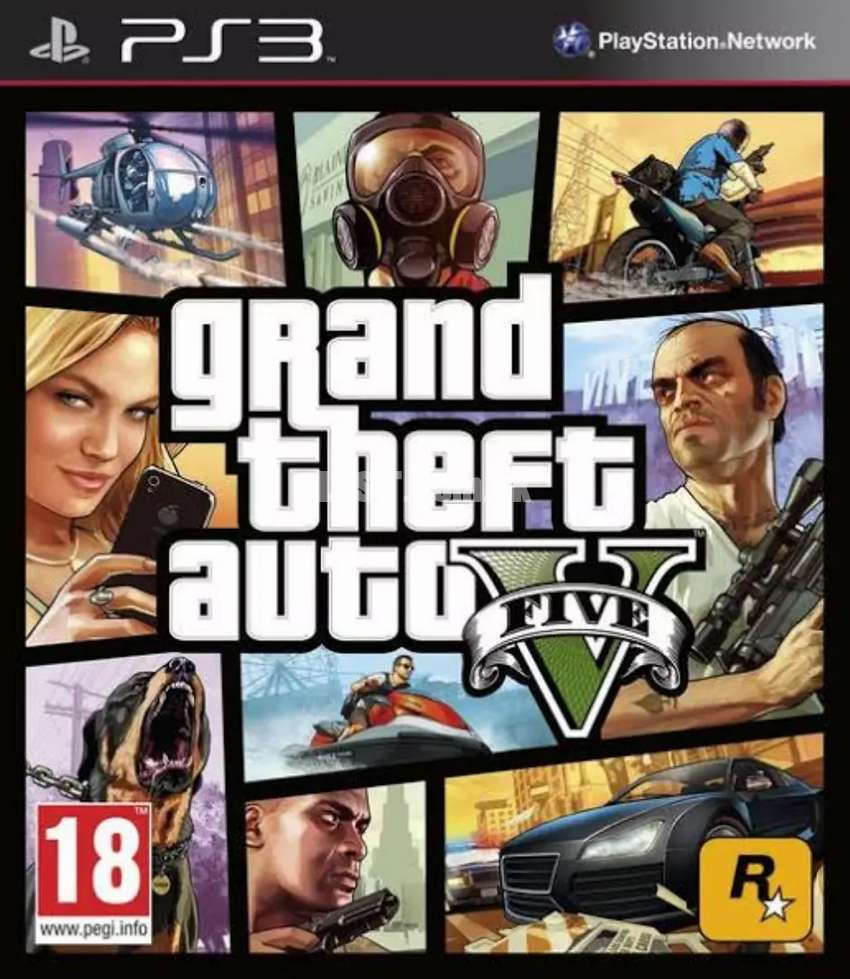 GTA 5/FIFA 19/2K17 installed any game 4 any ps3