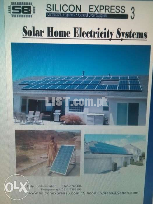 solar electricity systems