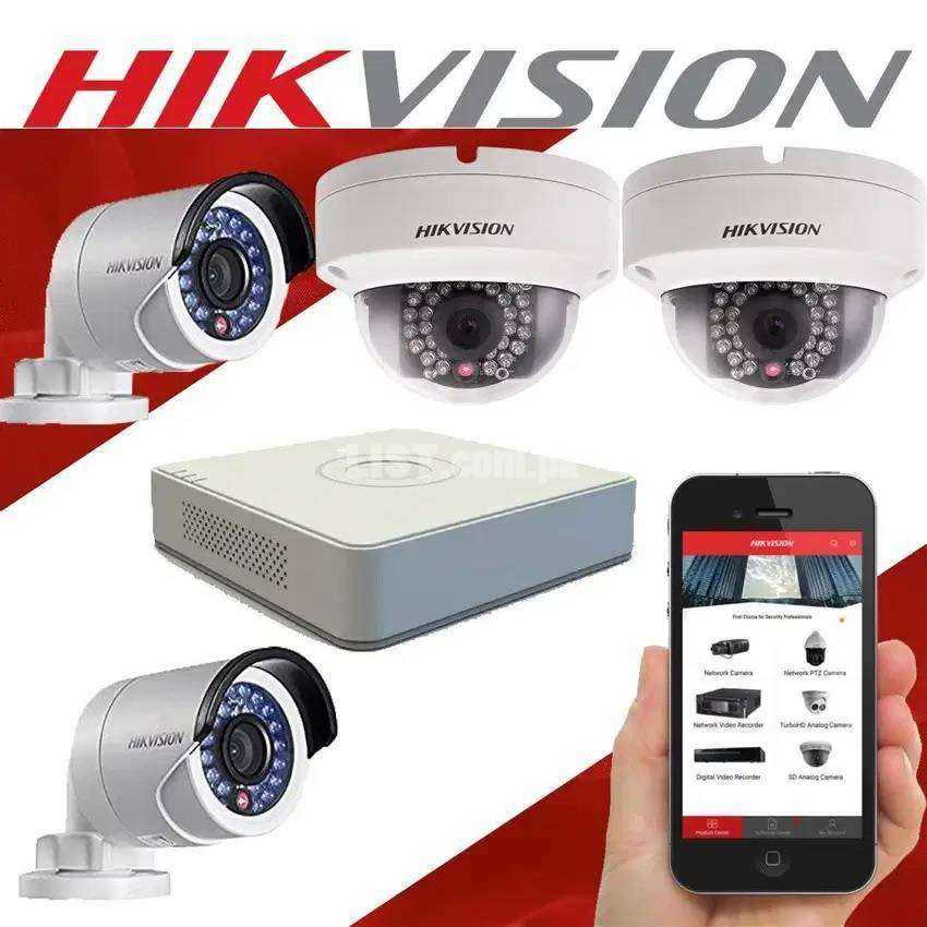 HIKVISION 5MP 4 CCTV Security Camera Installation