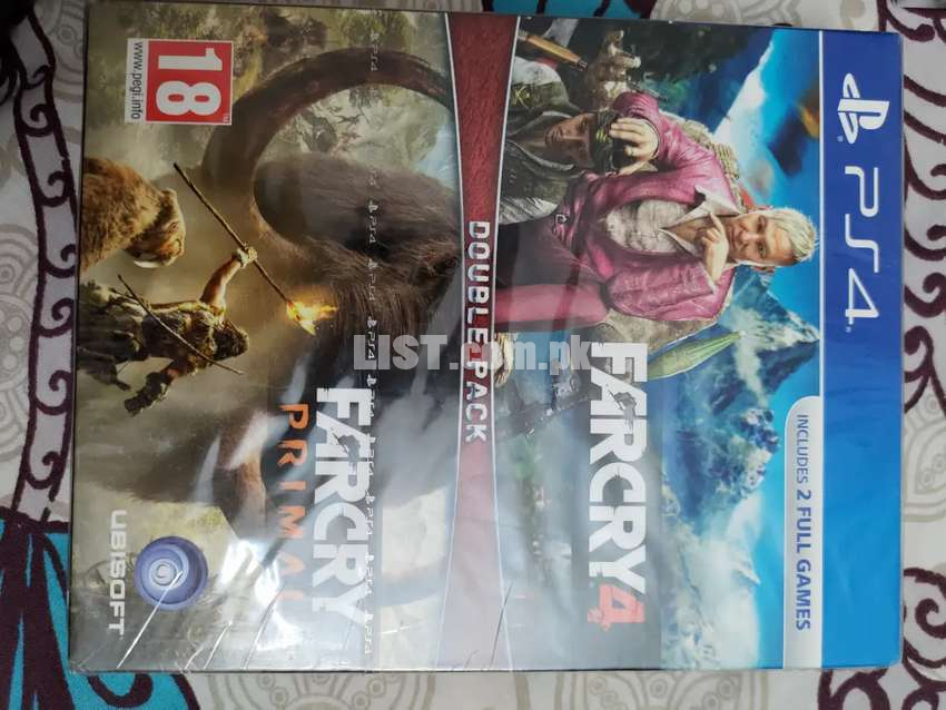 FAR CRY 4 FAR CRY PRIMAL TWIN DISC COMBO LIMITED