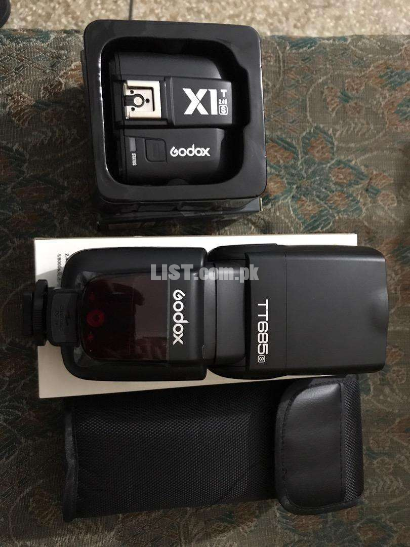 Godox tt685s with x1 trigger For sony