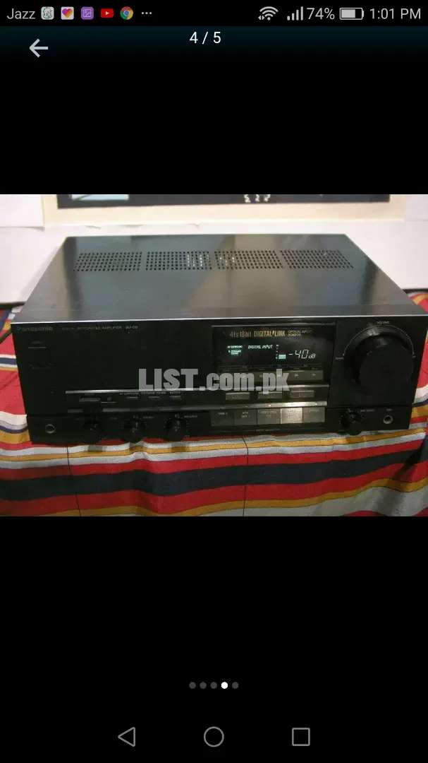 Panasonic Amplifer 100 Watt With 110 SUPPLY Both Imported