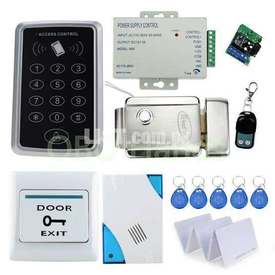 Fingerprint RFID card magnetic lock bolt glass lock access control