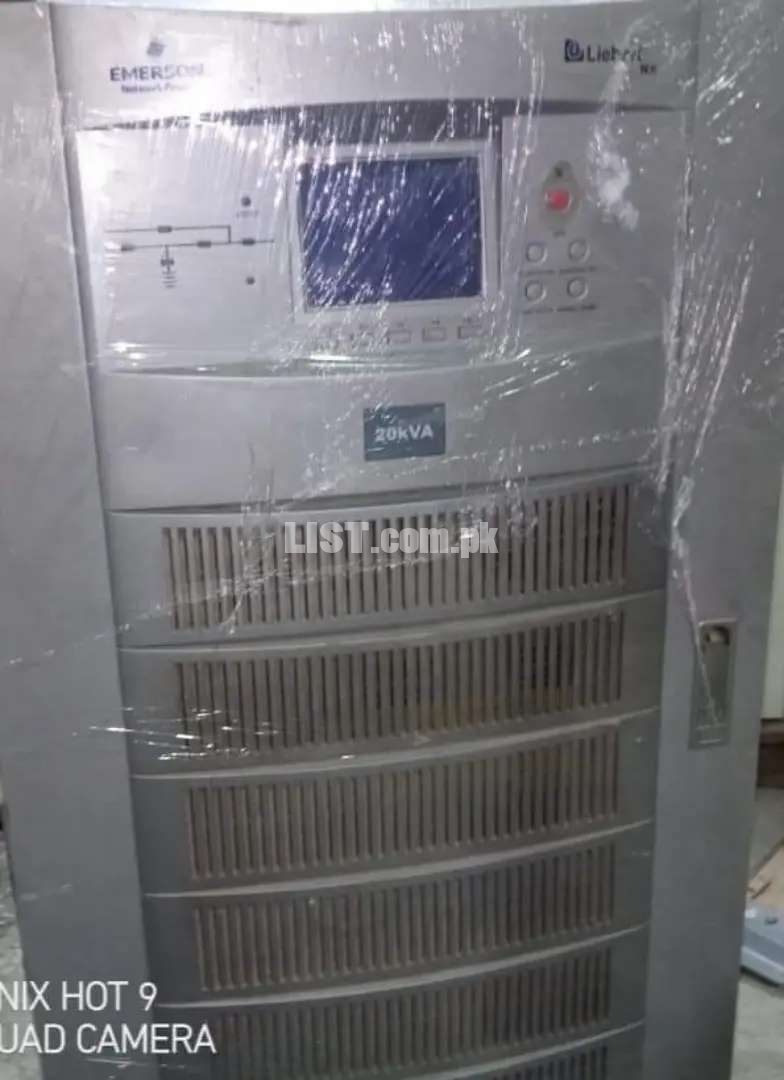 Emerson 20KVA True Online UPS 3 Phase in & Out