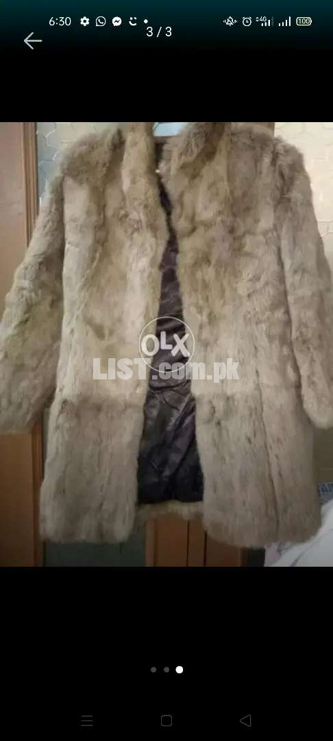 Original imported fur coat for ladies..