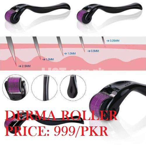 Derma Roller available in all mocdel 0.25 to 2.0 you may additionally