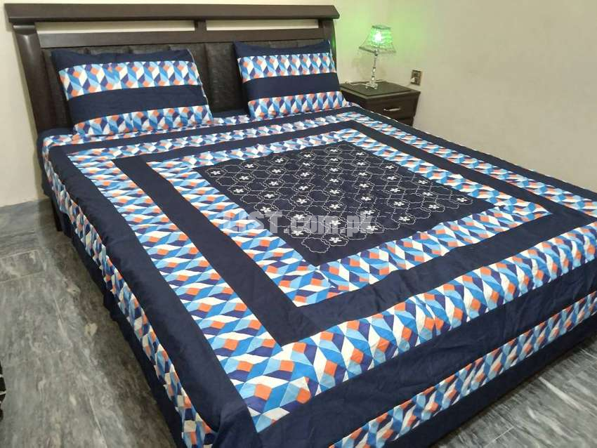 Cotton Satin Bed Sheet at whole sale prices