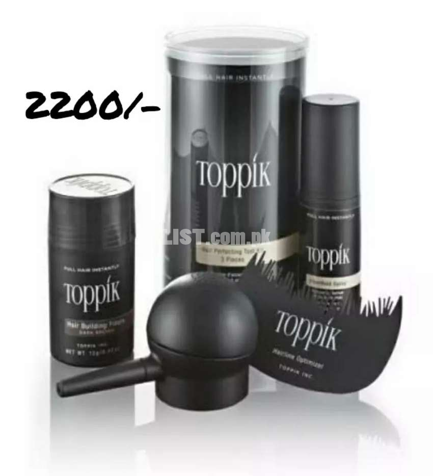 Toppik and Caboki Hair Fiber 100% Original in Pakistan.