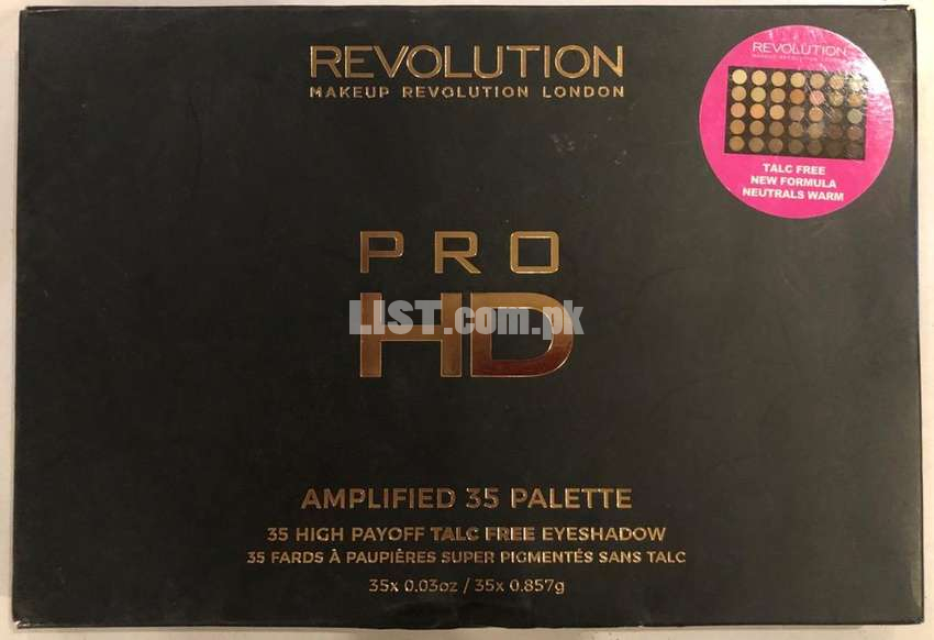 Revolution Pro HD Eye Shades 35 Palette