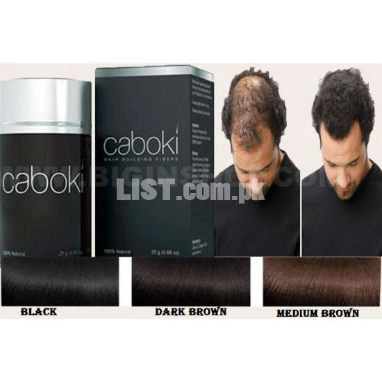 Caboki (Stylish) Hair Fiber Available in Pakistan
