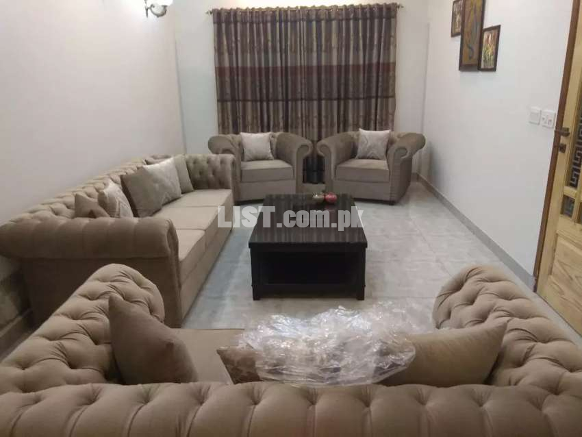 7 seater New sofa set is for sale in reasonable price