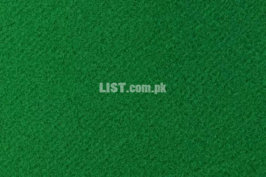 Green coloured carpet mat, new condition, one year used only.