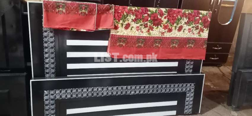 Brand new beds fectery rate 1 double bed sheet and two sarana Wichar
