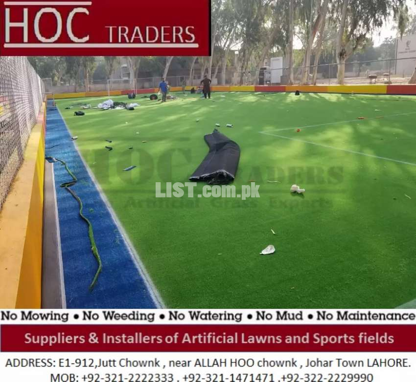 Artificial grass, astro turf HOC TRADERS best quality in Pakistan
