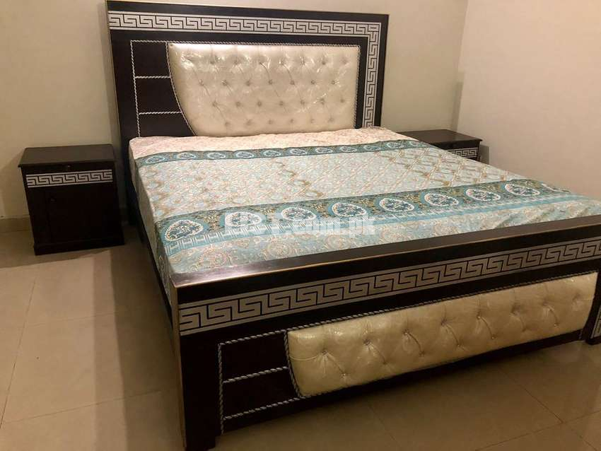 2 months used double bed set