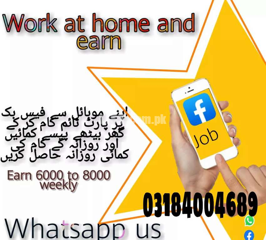 Urgently required a staff for Online Marketing and office Management