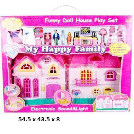 My Happy Faimly: Funny Doll House Play Set - Large