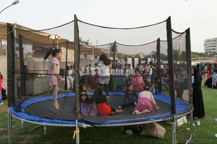 Trampoline for Birthday party