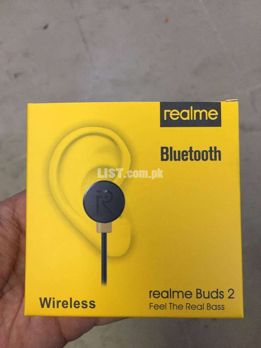 Realme Original backneck wired Bluetooth Handsfree