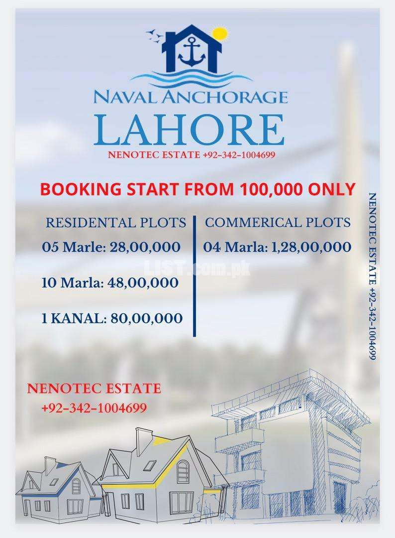 Naval Anchorage Lahore Society - Best Investmnet Near Ring Road Hallok