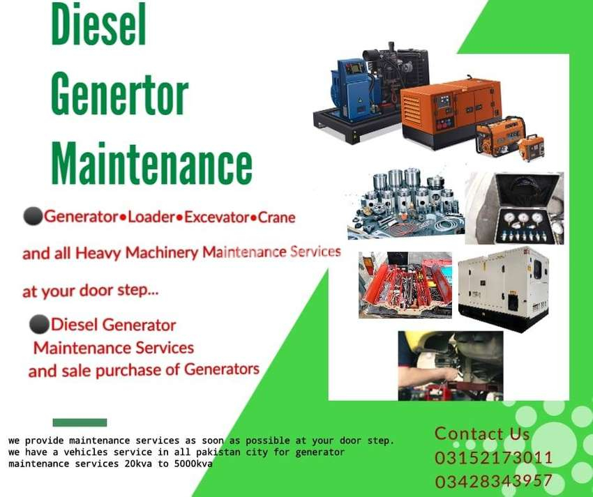 Generator Maintenance Services 2000