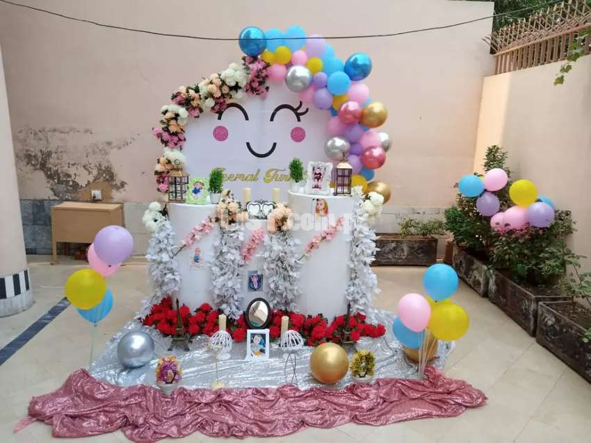 Flowers & Balloon decoration