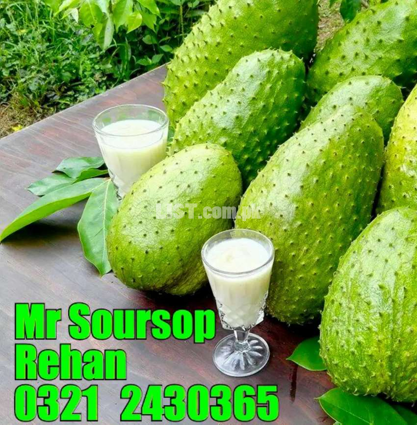 Soursop & Eating oxygen Available in Pakistan
